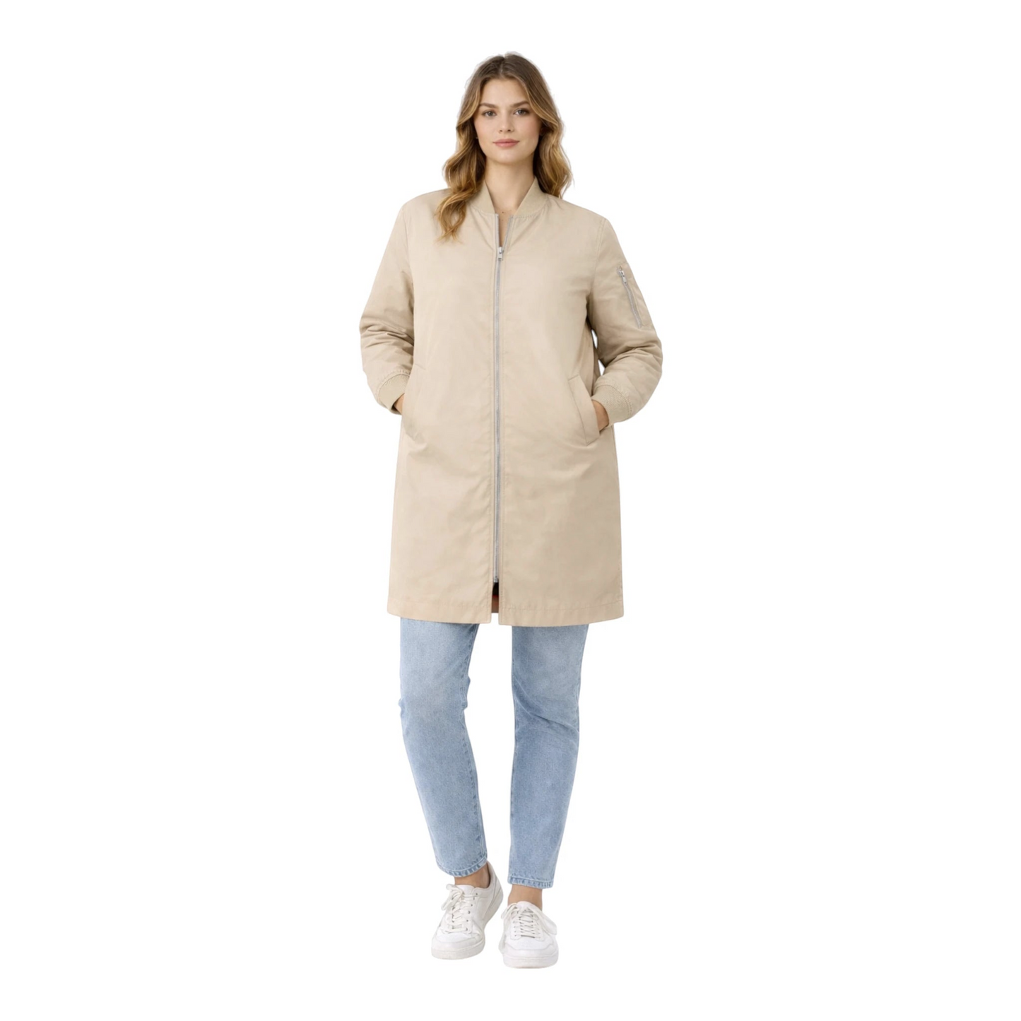 ST STYLE TOUCH Bomber Jacke mittellang